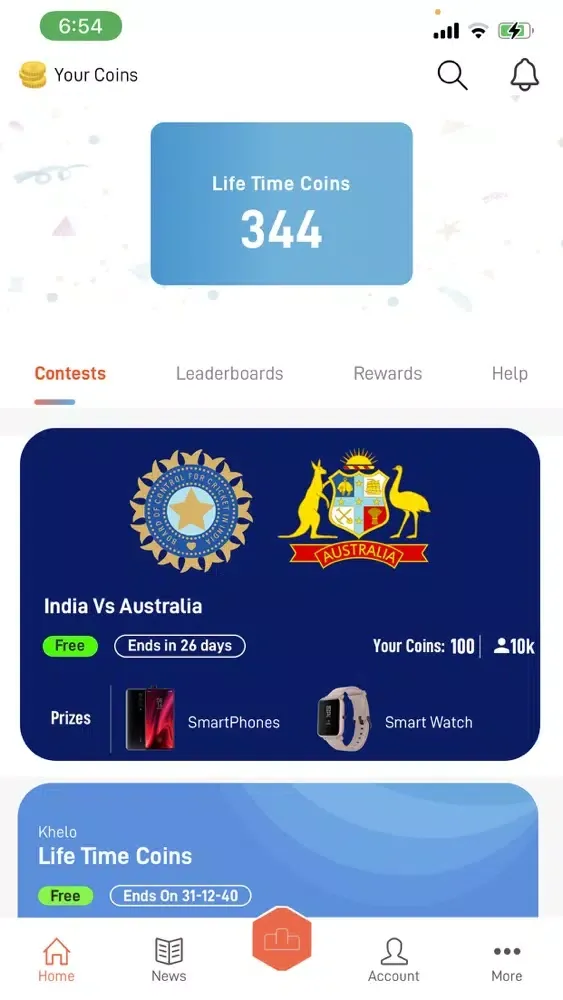 ภาพหน้าจอของ Khelo - Fun with Rewards