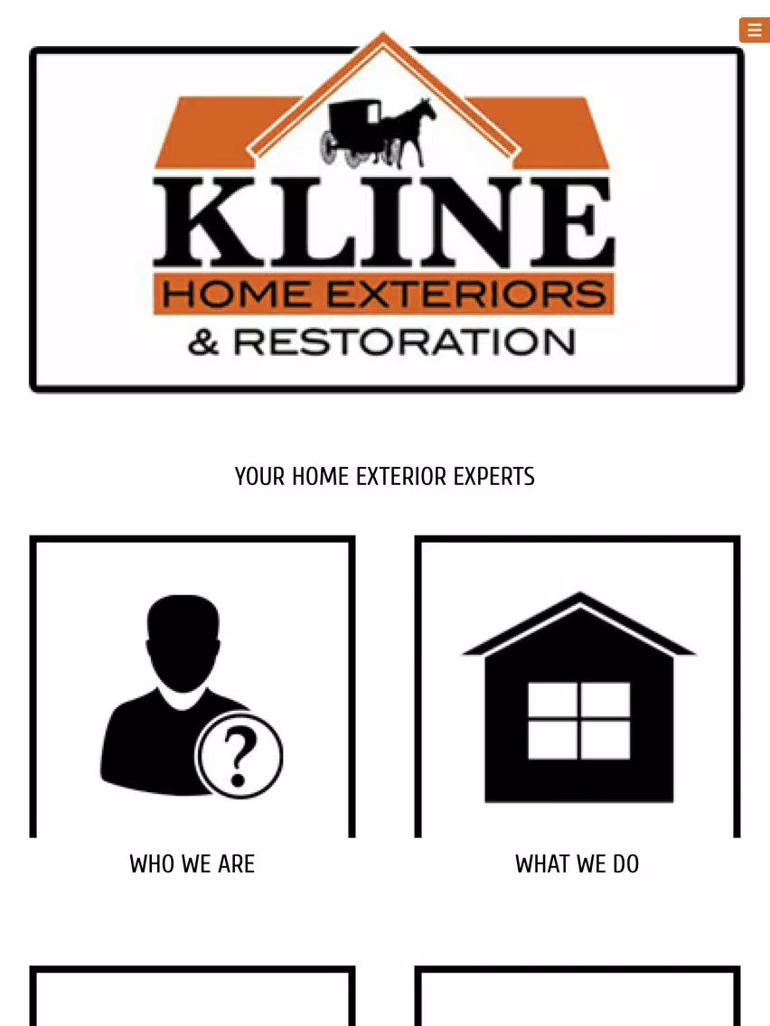 KLINE Home Exteriors LLC iPad 应用截图