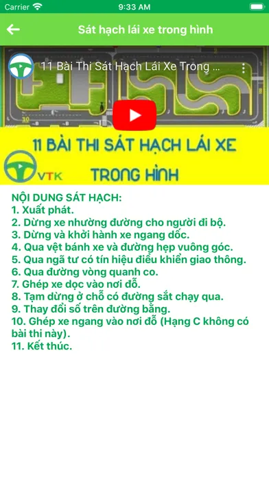 Capturas de tela do Lý Thuyết Lái Xe 600 Câu