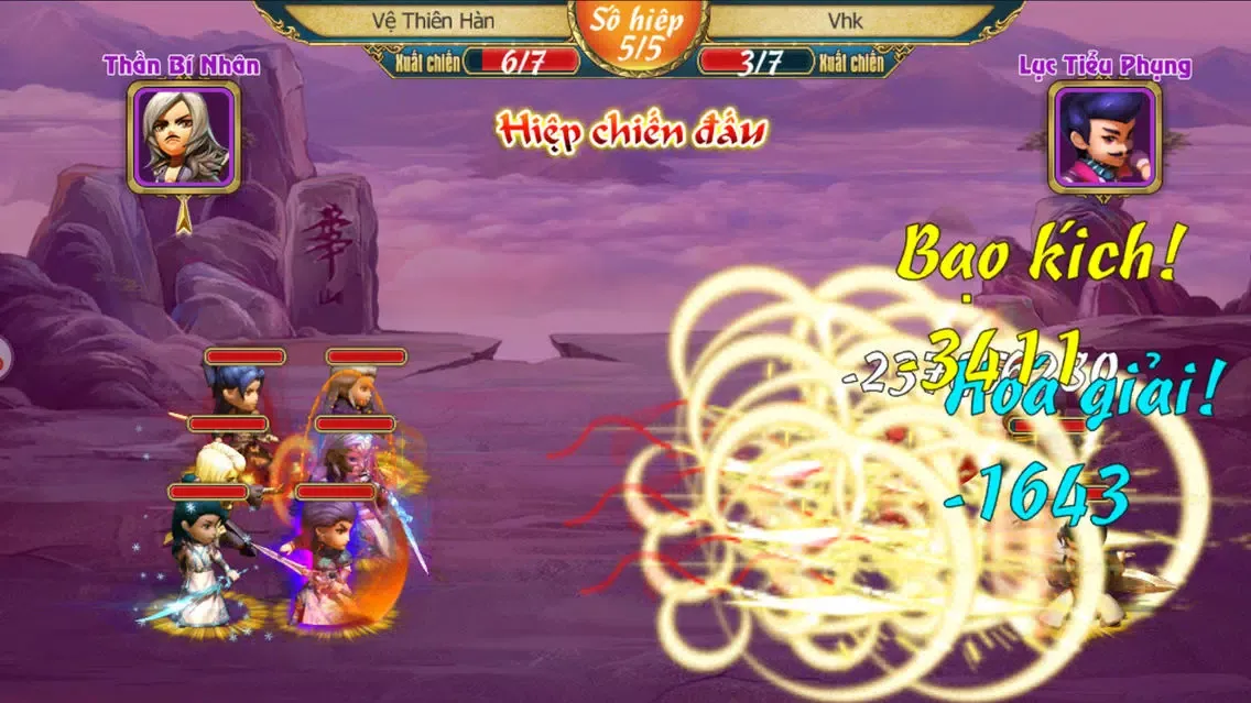 Captures d'écran de Tân Chưởng Môn Mobile
