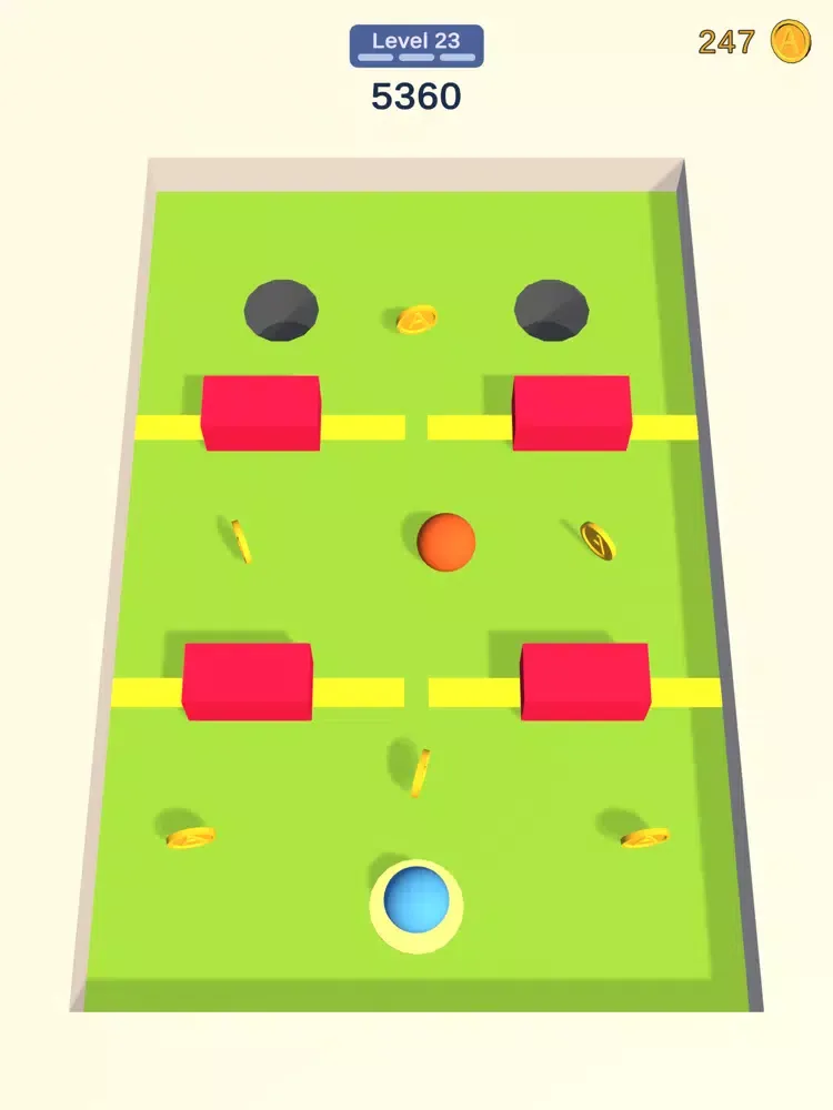 Captures d'écran de Ricochet Pool iPad 