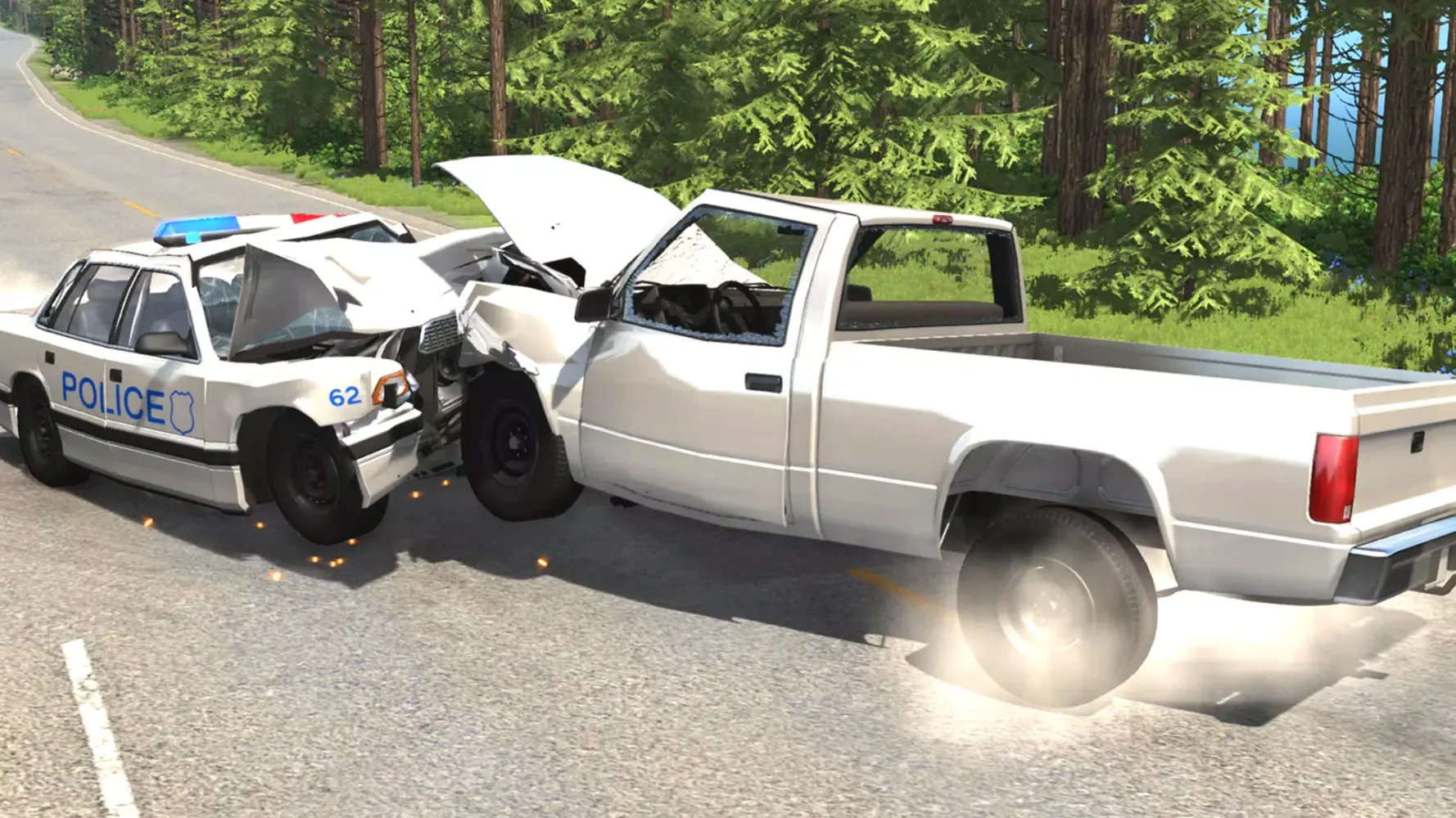 Beam Drive Car Crash Simulator Screenshots