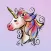 Colourful Unicorn Stickers