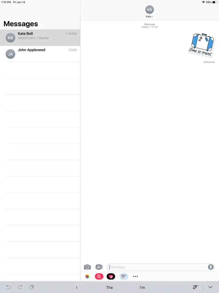 Explore Holiday Stickers iPad  स्क्रीनशॉट