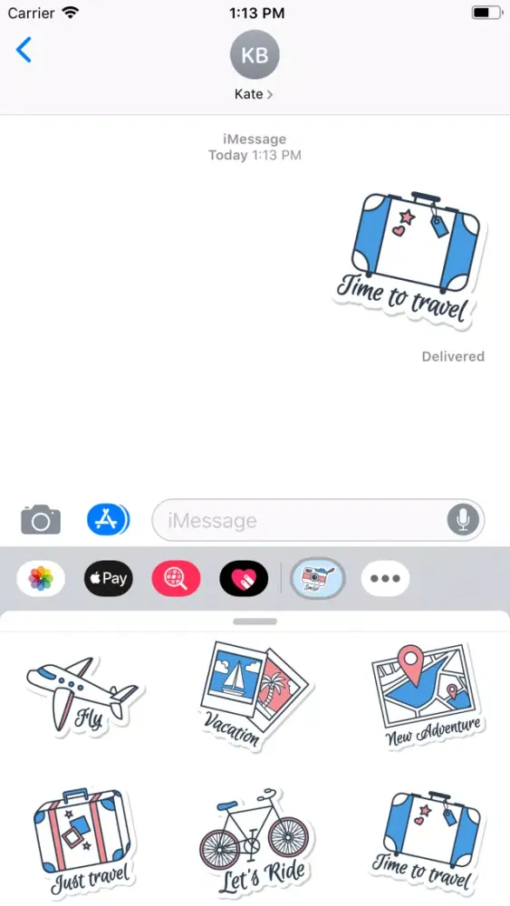 Explore Holiday Stickers स्क्रीनशॉट
