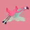 Flamingo Birdy Stickers