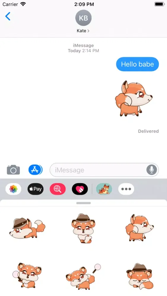 Fox Play Stickers Screenshots