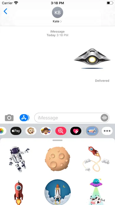 Galaxy Star Battle Stickers Ekran Görüntüleri