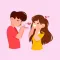 Couple Hugs Stickers