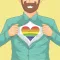 Gay Muscle Life Stickers