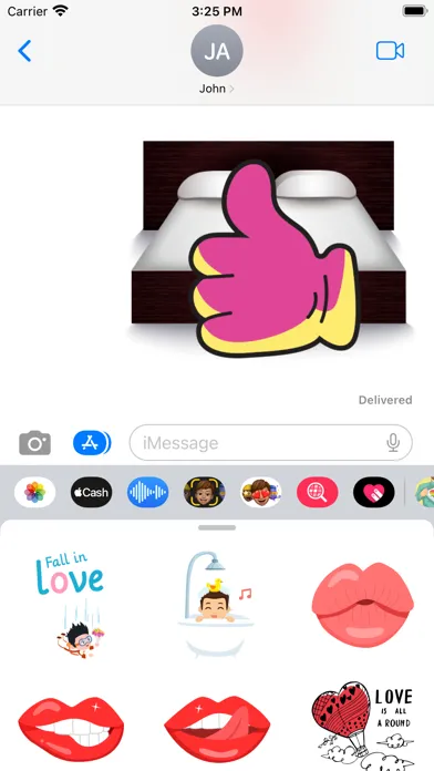 Gay Muscle Life Stickers Ekran Görüntüleri
