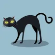 Spooky Cat Stickers