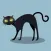 Spooky Cat Stickers