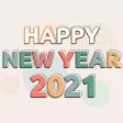 2021 Twenty New Year Stickers