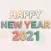 2021 Twenty New Year Stickers