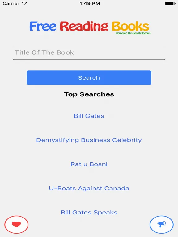 Reading Box iPad  스크린샷