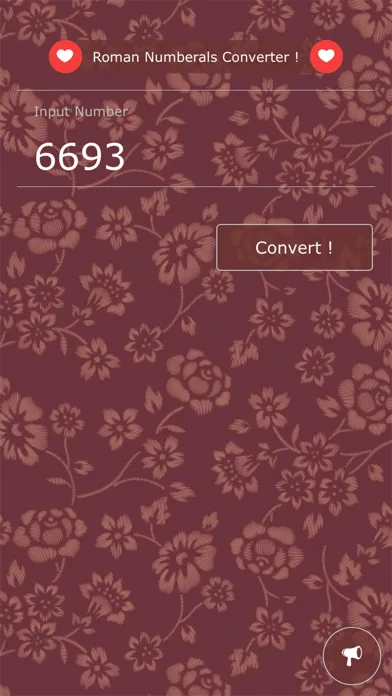 Roman Numerals Converter स्क्रीनशॉट