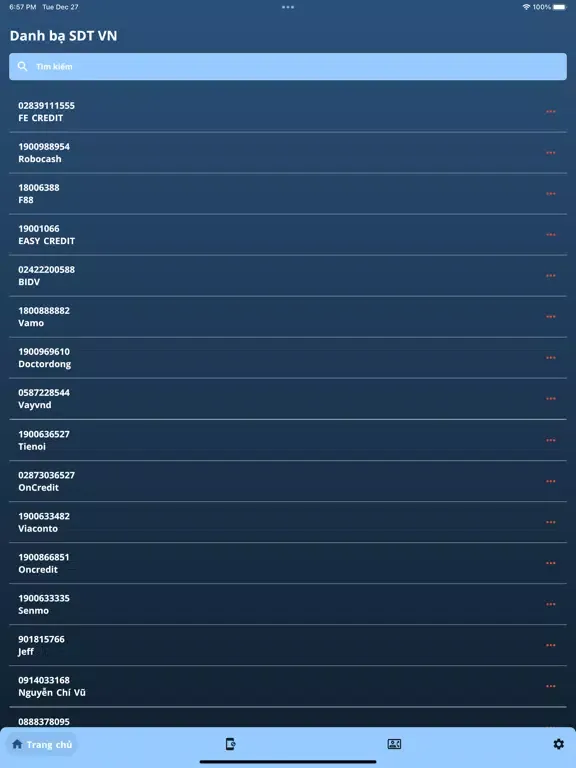 IBlock call iPad  سکرین شاٹس
