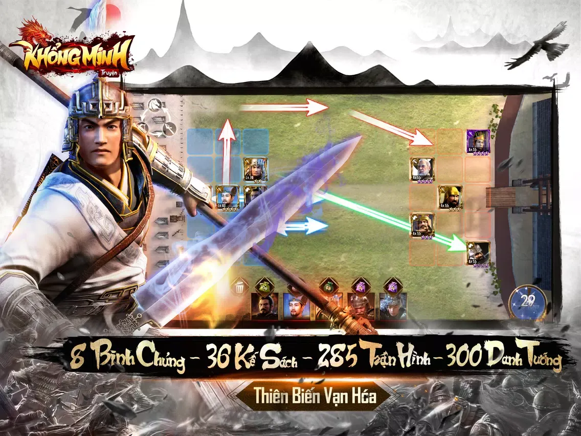 Tangkapan skrin Khổng Minh Truyện 2019 iPad 
