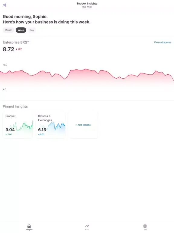Topbox Mobile Insights iPad  Ekran Görüntüleri