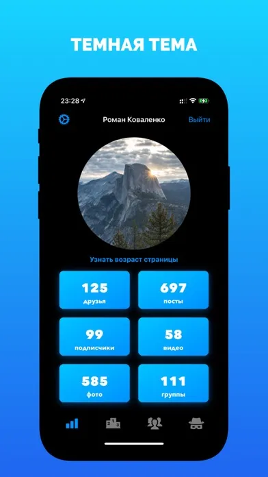 Статистика для ВКонтакте Гости应用截图