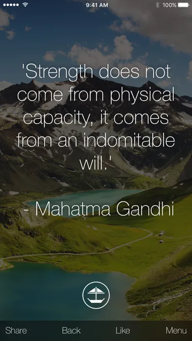 Zrzuty ekranu Inspire - Daily Motivational Quotes