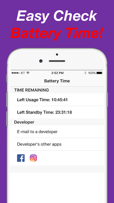 Screenshot di Fast Battery Time Lite -Left Standby or Usage Time