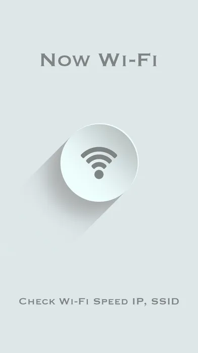 Now WiFi - Check WiFi Password, IP, and speed Ekran Görüntüleri