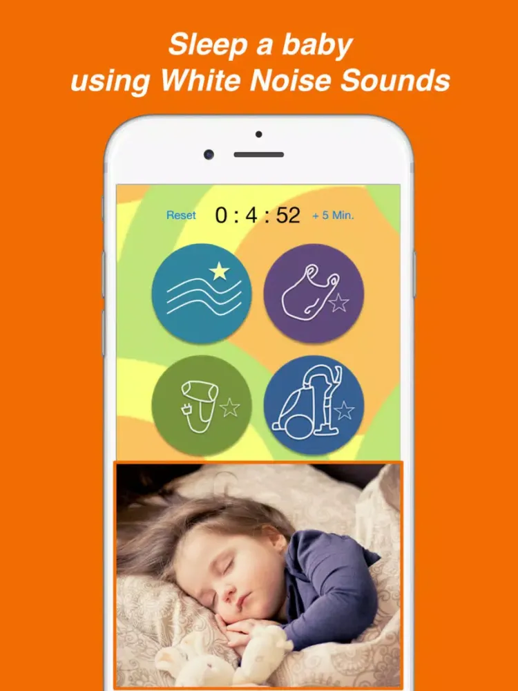 Скриншоты Baby Zzz - Best baby sleep sound iPad 