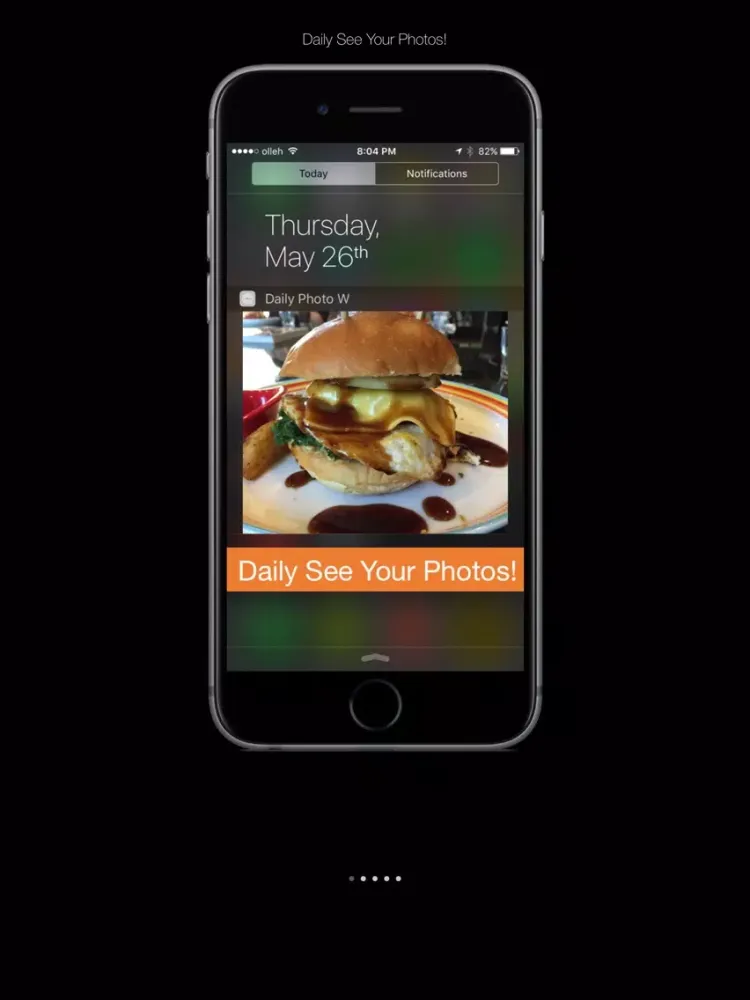 Daily Photo Widget - See your photos in widget iPad 應用截圖