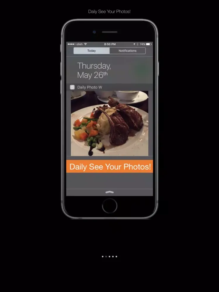 Daily Photo Widget - See your photos in widget iPad 應用截圖