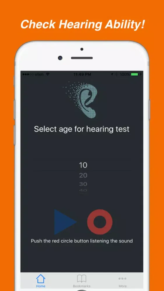 Capturas de tela do Fast Hearing Check - Hearing test for your health