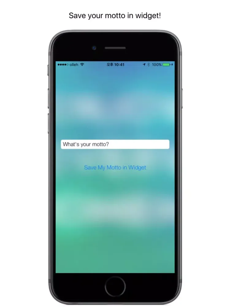 Motto Widget Pro - Display your motto in widget iPad 应用截图
