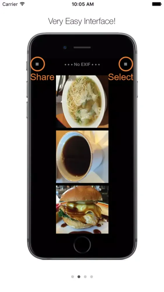 No EXIF - Photos Privacy by Removing Metadata应用截图