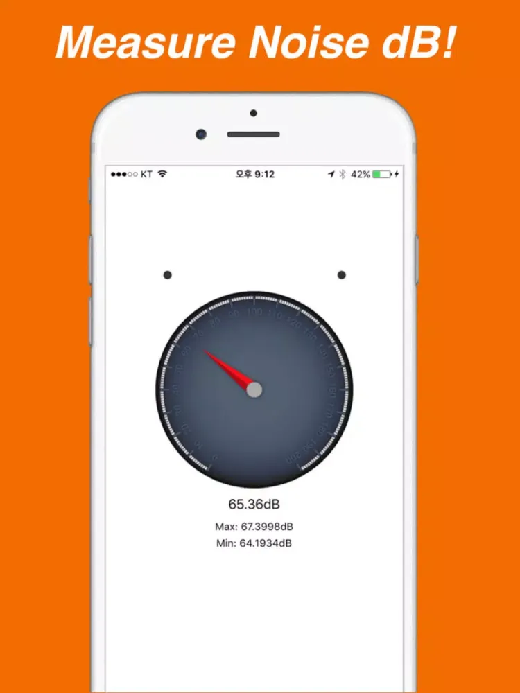 Noise Gauge Lite - Measure noise strenth around you iPad  स्क्रीनशॉट