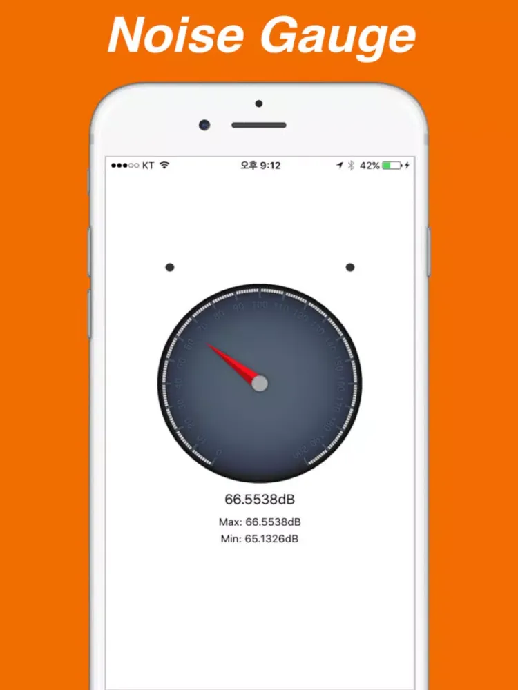 Noise Gauge Lite - Measure noise strenth around you iPad  स्क्रीनशॉट