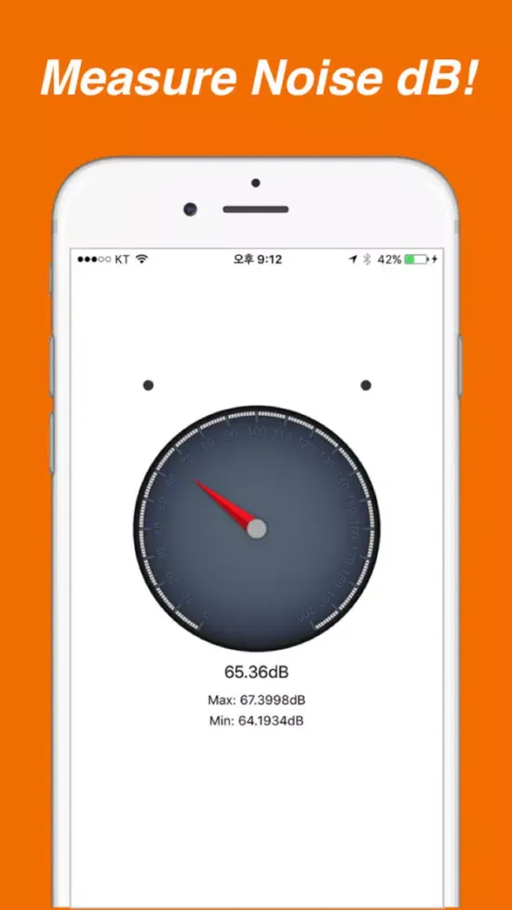 Noise Gauge Lite - Measure noise strenth around you स्क्रीनशॉट