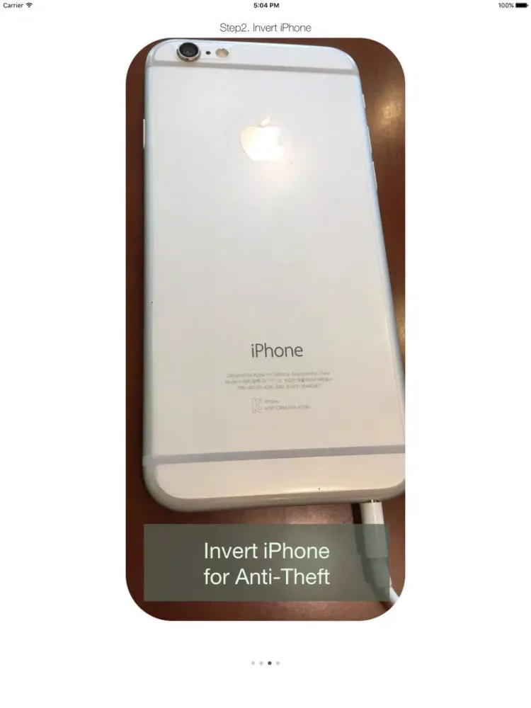 Captures d'écran de Theft Lock Lite - Using Earphone for Anti-Theft iPad 
