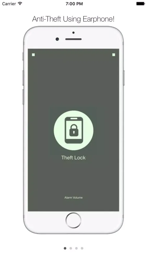 Captures d'écran de Theft Lock Lite - Using Earphone for Anti-Theft