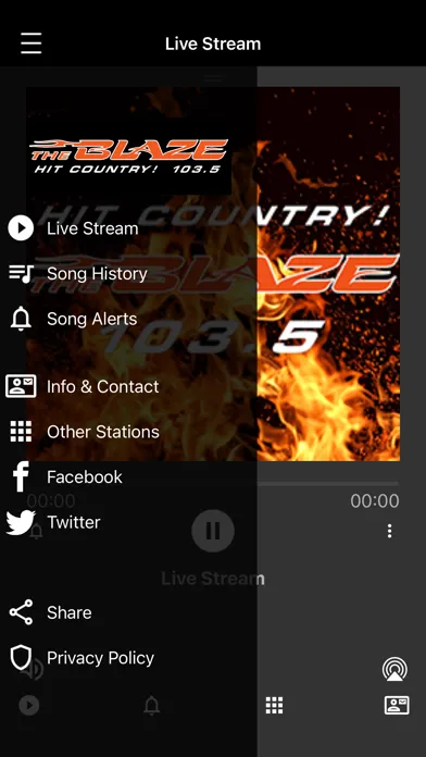 103.5 THE BLAZE Screenshots