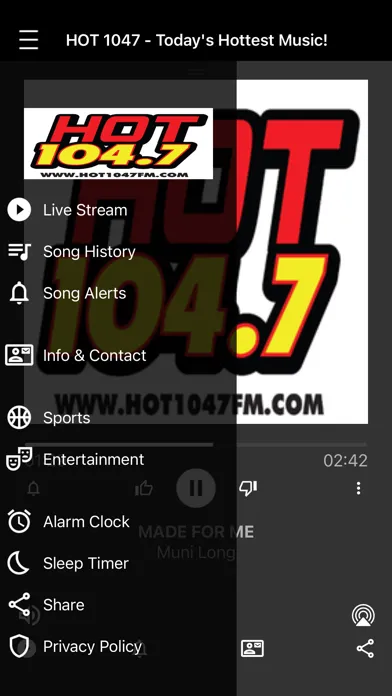 Hot 104.7 スクリーンショット