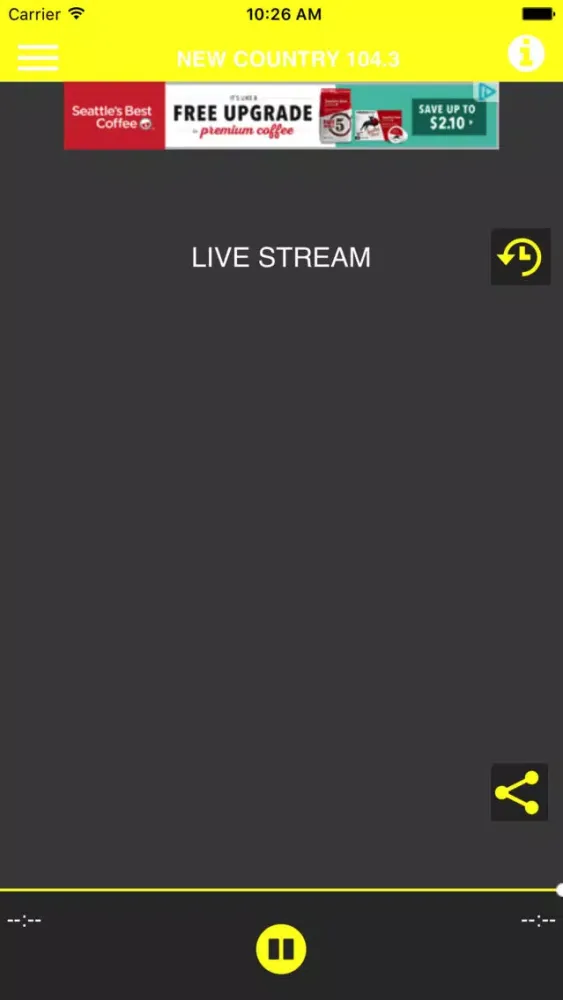 New Country 104.3 Screenshots