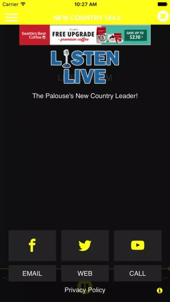 New Country 104.3 Screenshots