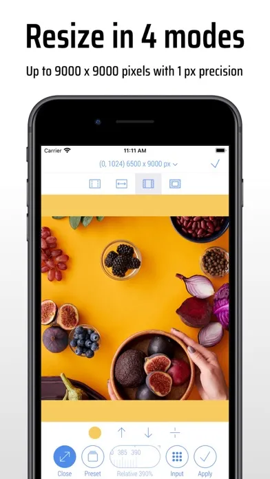 CropSize: Image Resizer Editor Screenshots