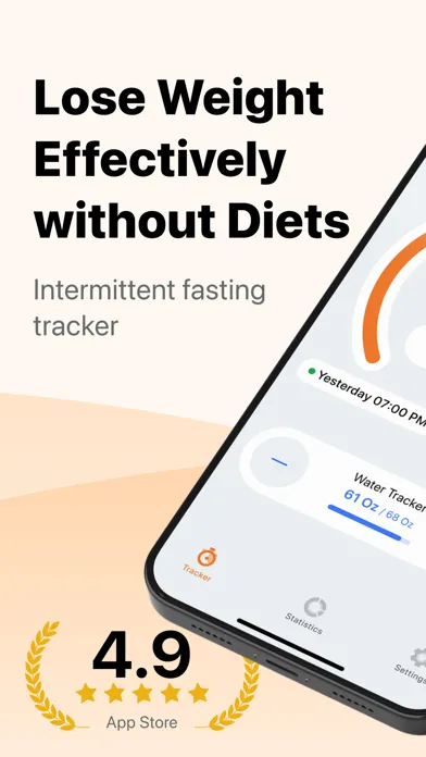 Zrzuty ekranu BodyOK: Intermittent Fasting