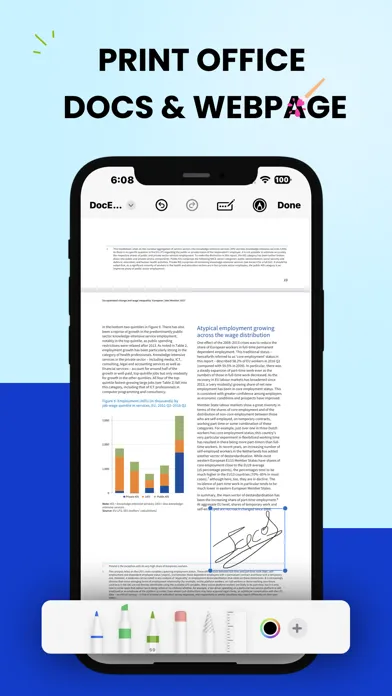 Captures d'écran de Air Printer App - Smart Print