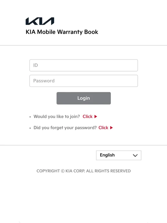 تصاویر Kia Warranty Book iPad 