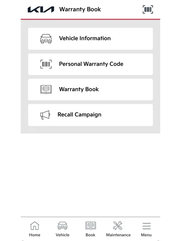 تصاویر Kia Warranty Book iPad 