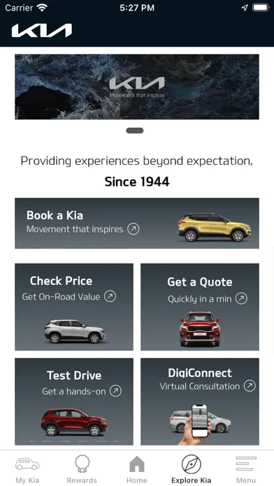 Capturas de pantalla de MyKia (India)