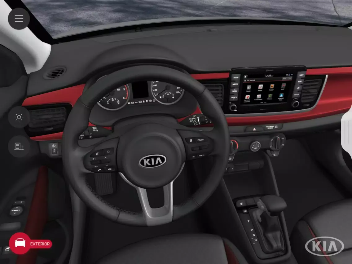Kia Rio iPad 应用截图